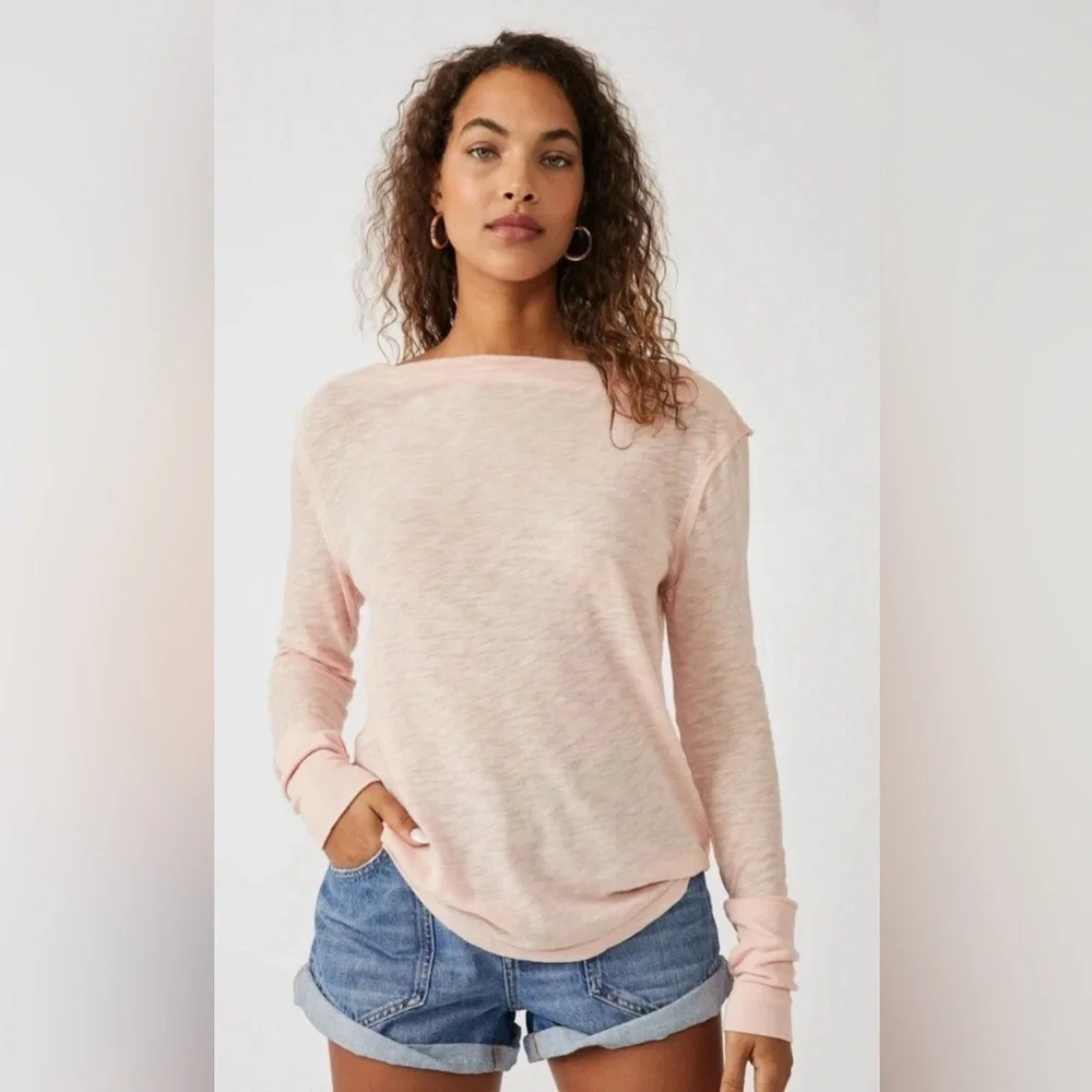 Free People We The Free Kimmi Long Sleeve Top